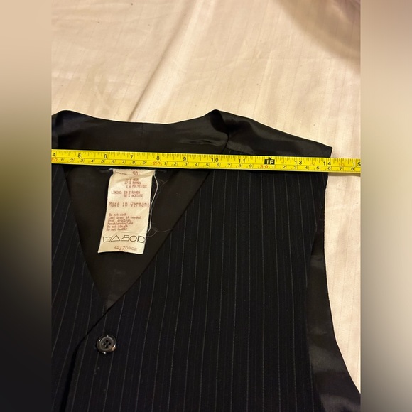 RENÉ LEZARD MADE IN GERMANY MENS VEST 72% WOOL 27% RAYON 1% POLYESTER - Picture 13 of 16